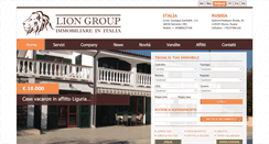 Desktop Screenshot of immobiliare-liguria.com